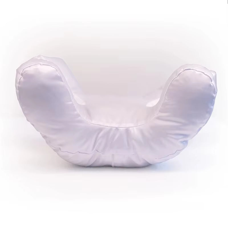 Face Pillow + Free White Satin Pillowcase! Beauty Sleep, anti Wrinkles-Aging, Back Sleep